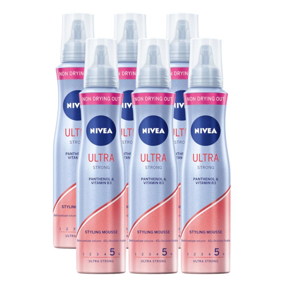 Nivea Ultra Strong Styling Mousse Voordeelverpakking