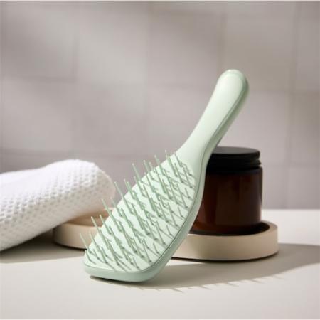Tangle Teezer The Wet Detangler Ultimate - Eucalyptus Groen Platte en Paddle brushes Dames