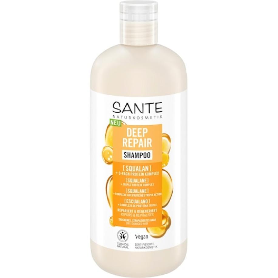 Sante Naturkosmetik Shampoo voor beschadigd haar Deep Repair Dames 500 ml