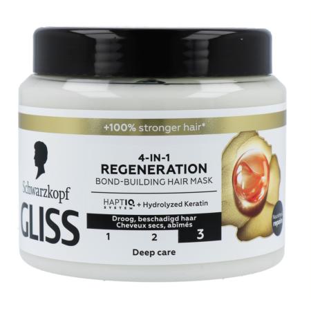 Schwarzkopf Gliss Kur 4-in-1 Regeneration Bond-Building Hair Mask