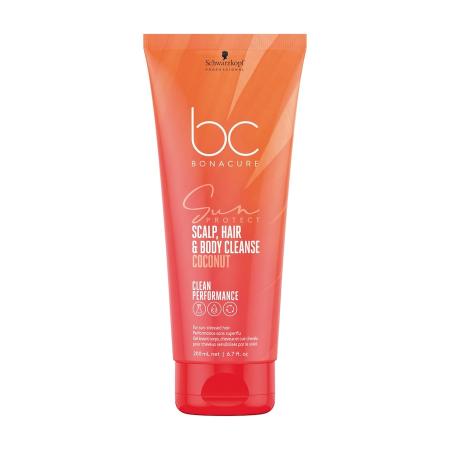 Schwarzkopf Professional BC BONACURE Sun Protect 3-in-1 Scalp, Hair & Body Cleanse