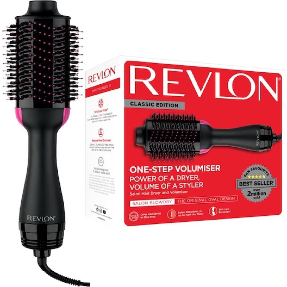 Revlon Hete luchtborstels One-Step Hair Dryer and Volumiser Classic Edition RVDR5222E Borstels Dames