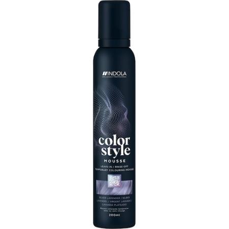 INDOLA Color Style Mousse Zilver lavendel Haarverf Dames 200 ml
