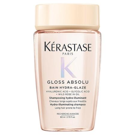 Kérastase Gloss Absolu Bain Hydra-Glazuur Hydraterende shampoo Dames 80 ml