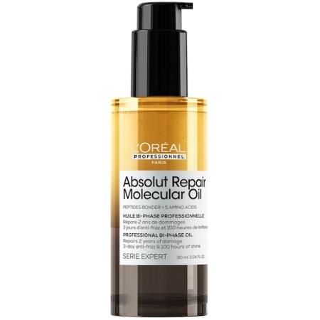 L’Oréal Professionnel Paris Serie Expert Absolut Repair Molecular Bi-Phase Oil Haarserum en -olie Dames 90 ml