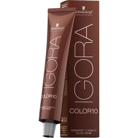 Schwarzkopf Professional Igora Color 10 Permanent Minuten Kleurcrème Kleurspoeling Unisex 60 ml