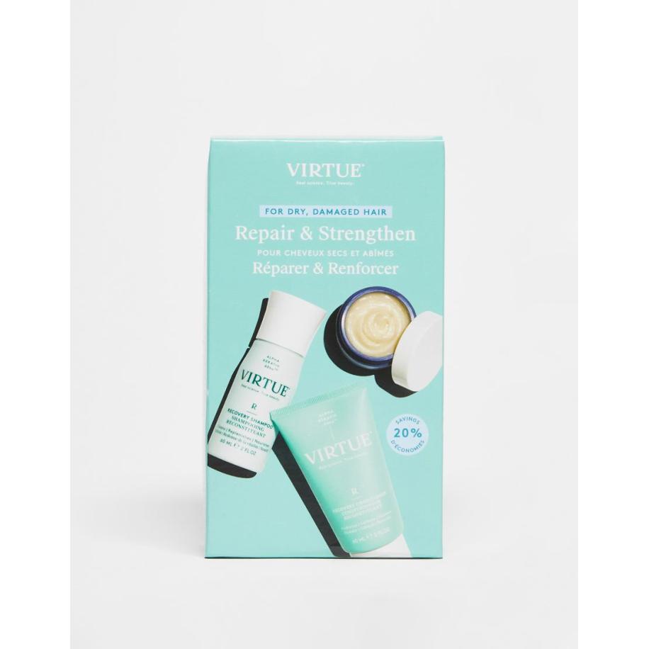Virtue Recovery Discovery Kit Herstellende haarverzorging 20% besparing-Geen kleur