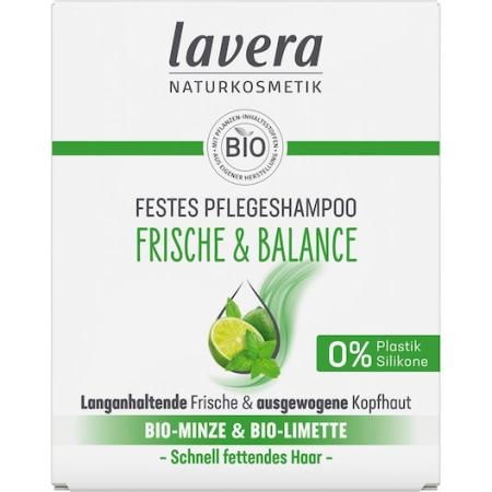 Lavera Shampoo Stevige verzorgende shampoo frisheid & balance Dames 50 g