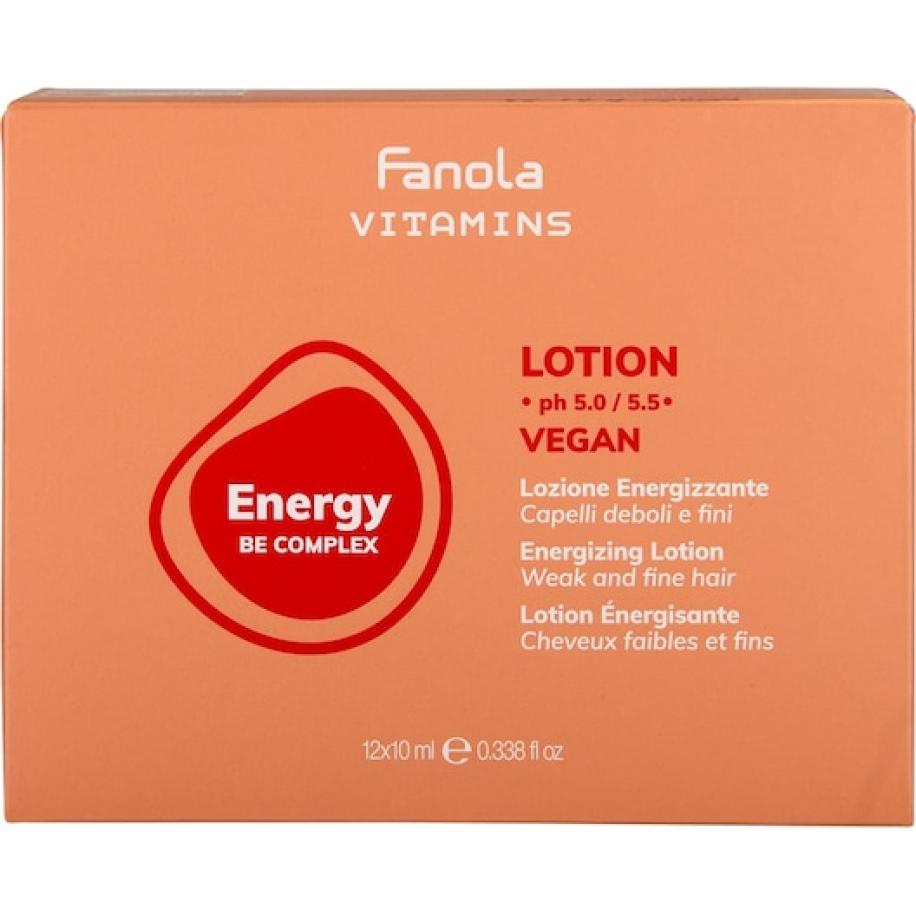 Fanola Vitamins Energie Be Complex Lotion Haarmaskers Dames 10 ml