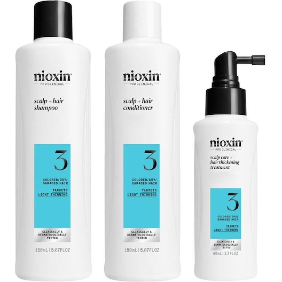 Nioxin Gekleurd, subtiel dunner wordend haar 3-staps systeemset Haarverzorgingsset Dames 350 ml