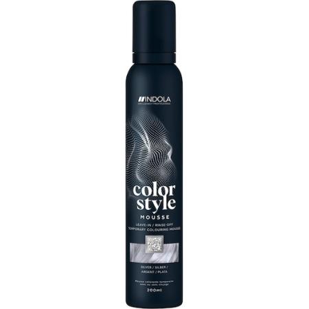 INDOLA Color Style Mousse Zilver Haarverf Dames 200 ml