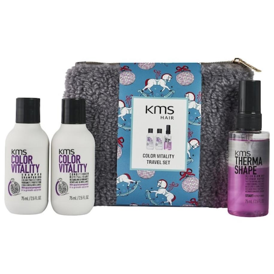 KMS Colorvitality Blonde Mini X-Mas Set 2025 Shampoo voor gekleurd haar Dames 75 ml