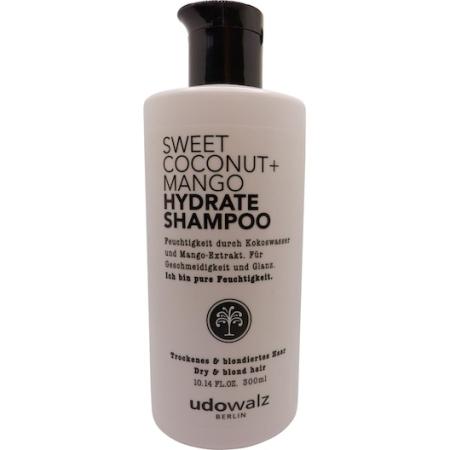 Udo Walz Sweet Coconut + Mango Hydrate Shampoo Hydraterende shampoo Dames 300 ml