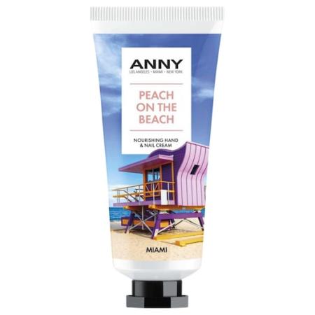 ANNY Handverzorging Voedende Hand & Nagelcrème Perzik Op Het Strand Handcrème Dames 75 ml
