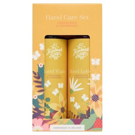 The Handmade Soap Lemongrass & Cedarwood Handzeep en handlotion geschenkset Handcrème Unisex