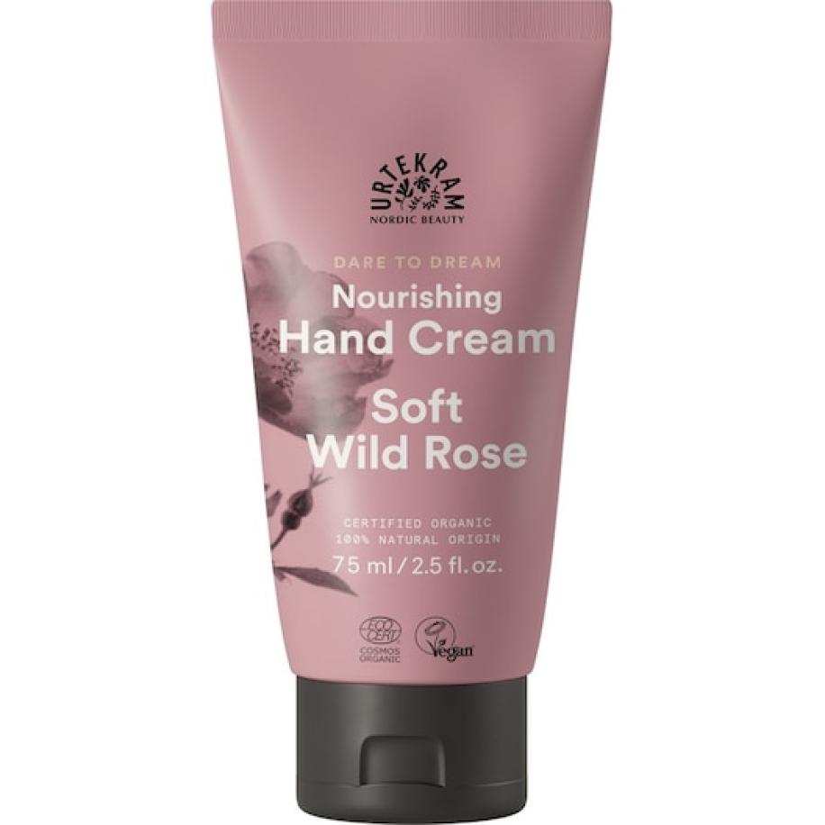 Urtekram Soft Wild Rose Voedende Handcrème Hand & Voet Dames 75 ml