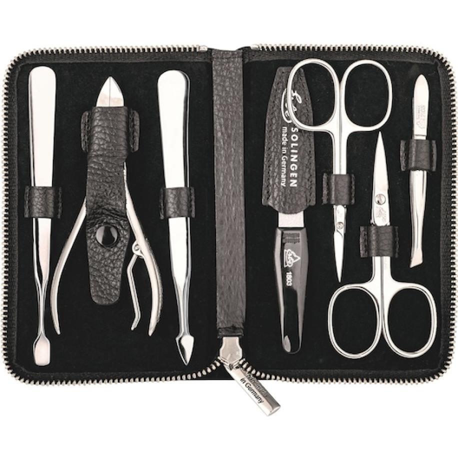 ERBE Manicure-etuis 7-delige manicurekoffer Hand- en nagelverzorgingssets Unisex