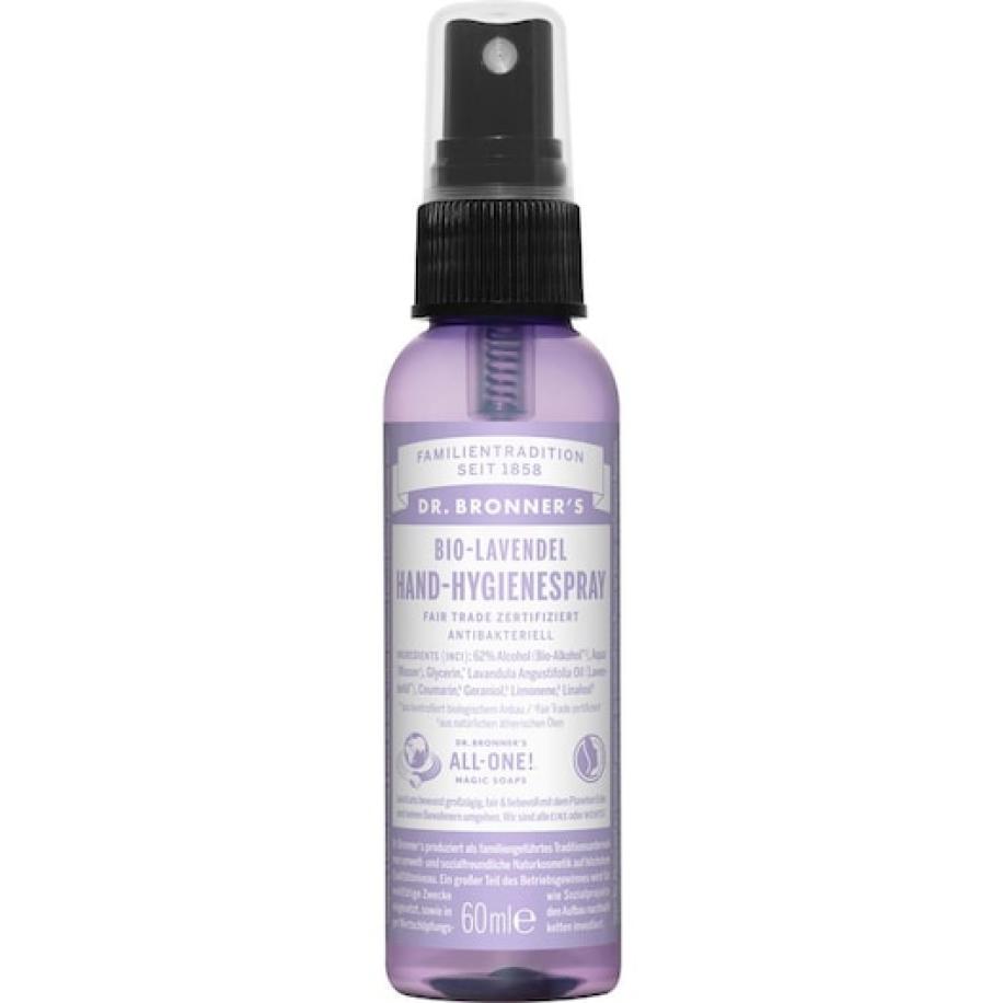 Dr. Bronner's handdesinfectie Lavendel handontsmettingsspray Handverzorging Dames 60 ml