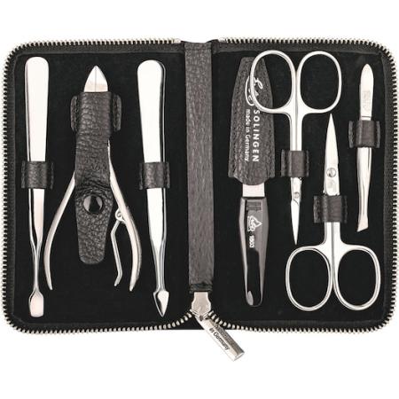 ERBE Manicure-etuis 7-delige manicurekoffer Hand- en nagelverzorgingssets Unisex