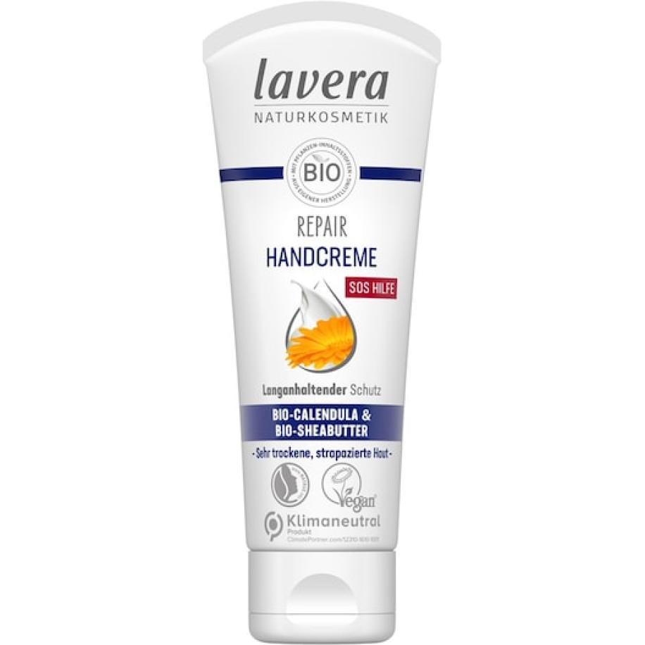 Lavera Handverzorging Repair Hand Cream Handcrème Dames 75 ml