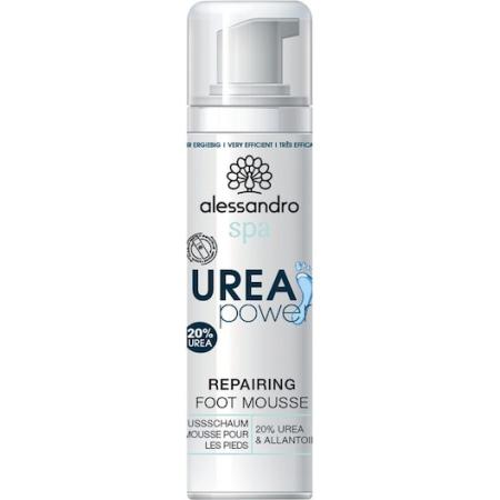 Alessandro Voetverzorging Repairing Foot Mousse 20% Urea Voetencrème Unisex 125 ml