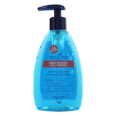 Herome Cosmetics Handverzorging Direct Desinfect Handgel Double Active