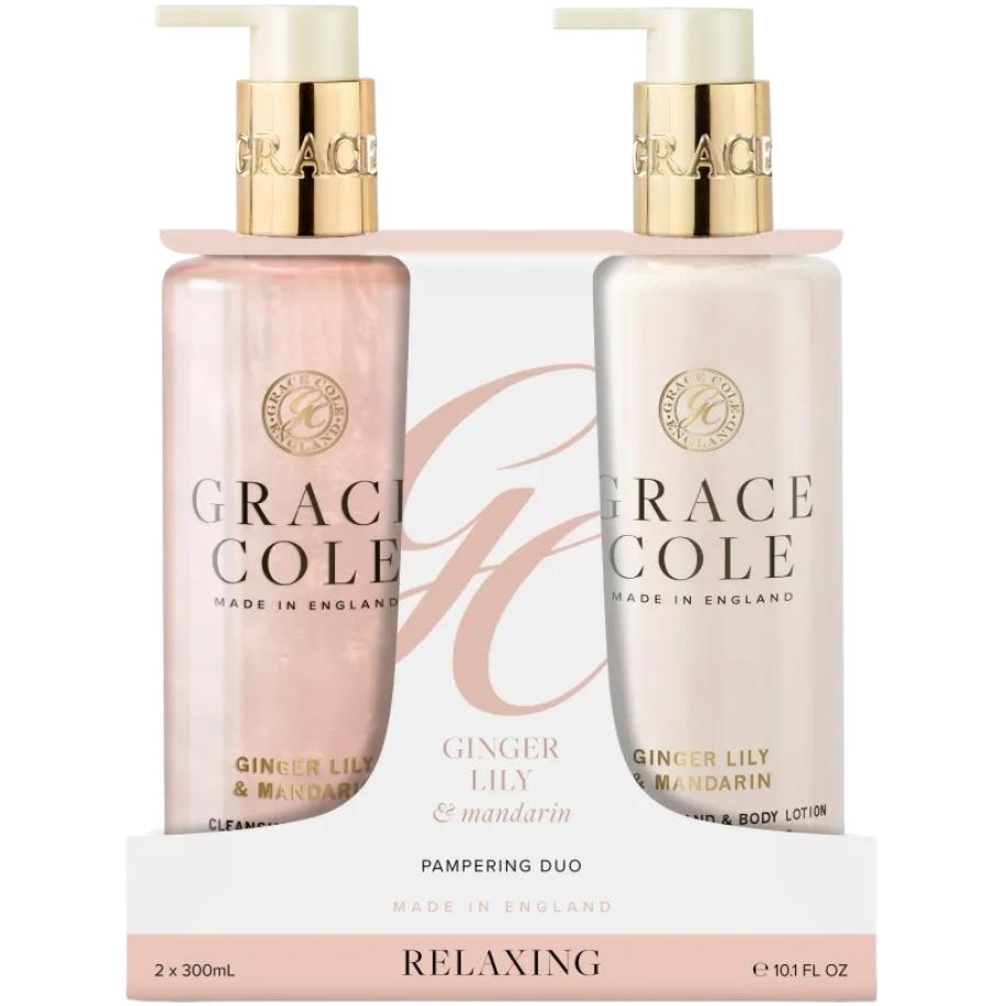 Grace Cole Ginger Lily & Mandarin Pampering Hand Care Duo