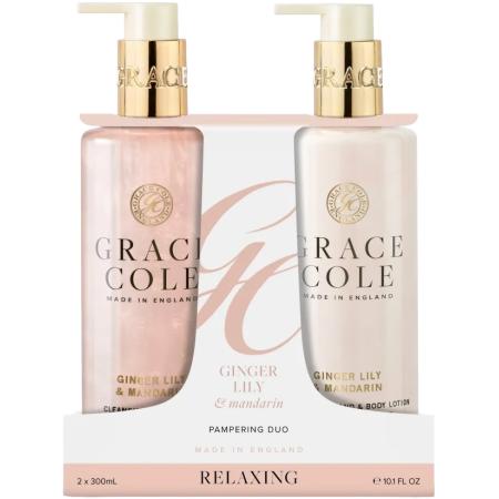 Grace Cole Ginger Lily & Mandarin Pampering Hand Care Duo