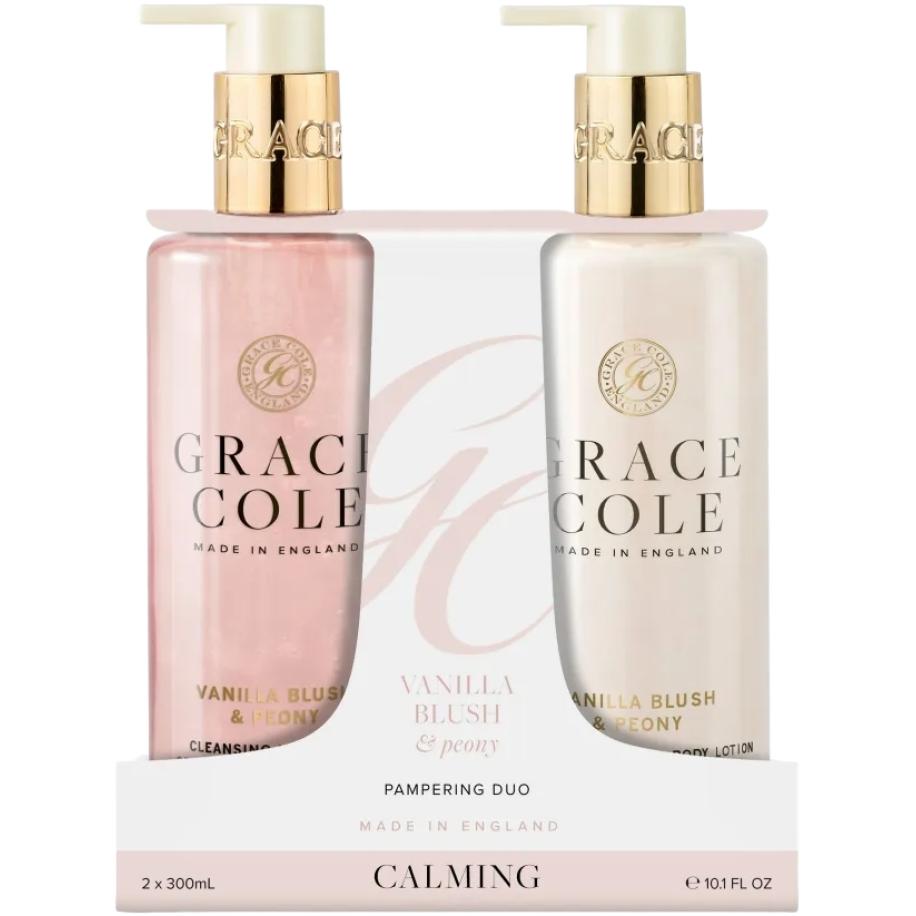 Grace Cole vanilla Blush & Peony Pampering Hand Care Duo