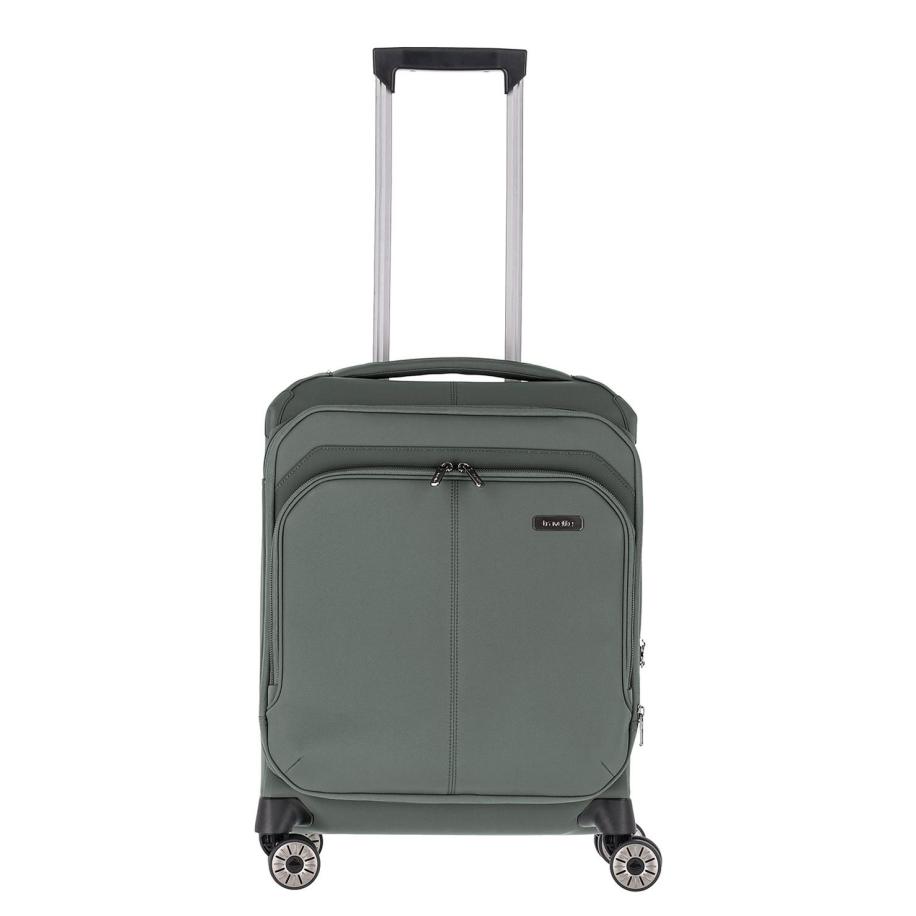 Travelite Priima 4w Trolley S Exp. olive Groen