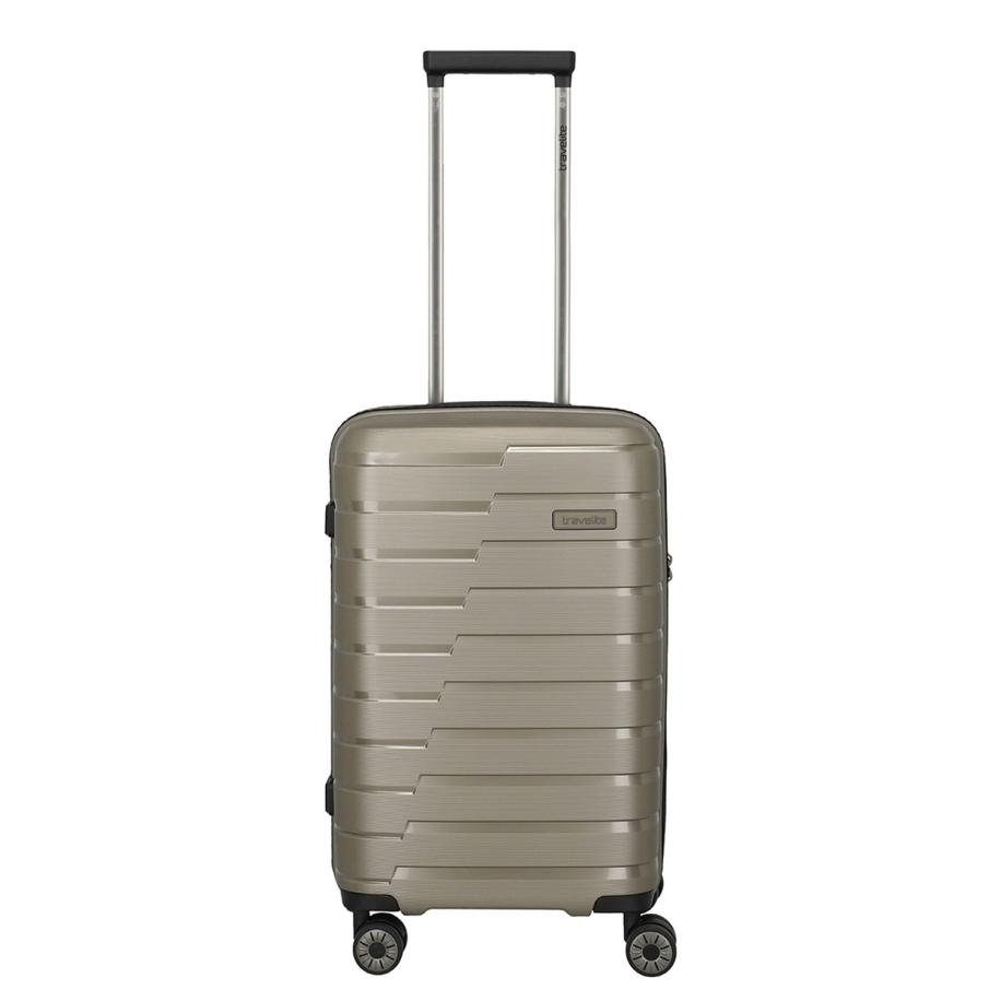 Travelite Air Base Spinner Cabin Trolley champagne Goud
