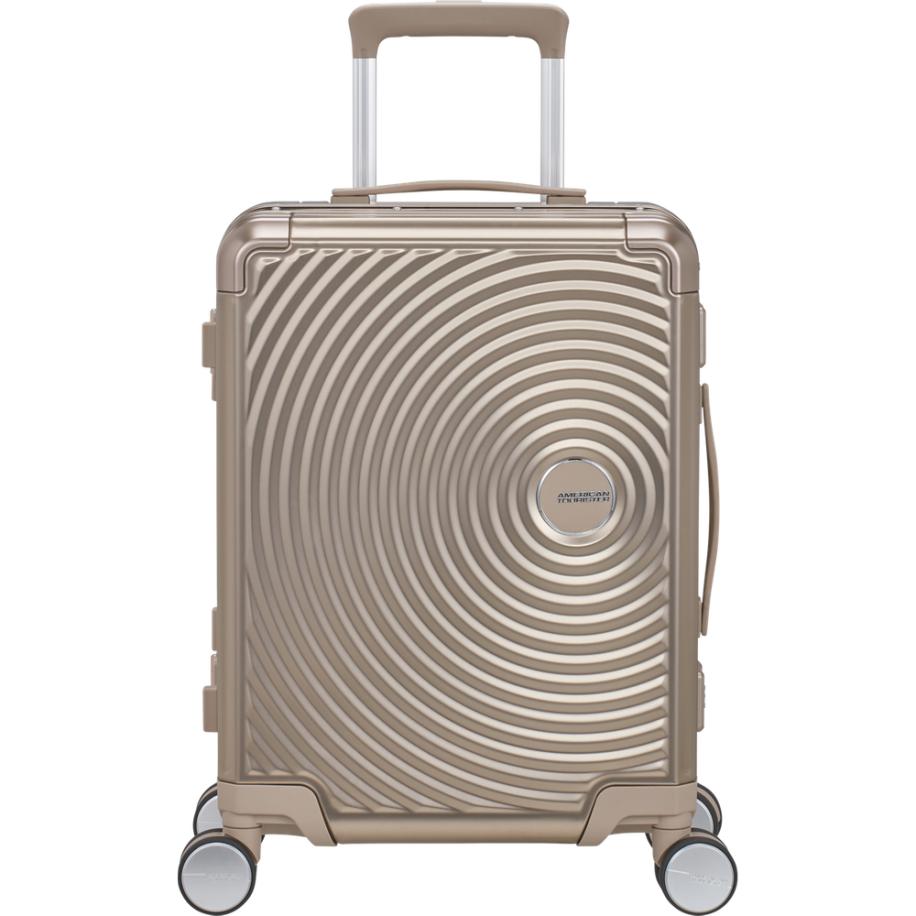 American Tourister Soundbox Alu Handbagage Brons Brons