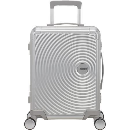 American Tourister Soundbox Alu Handbagage Silver