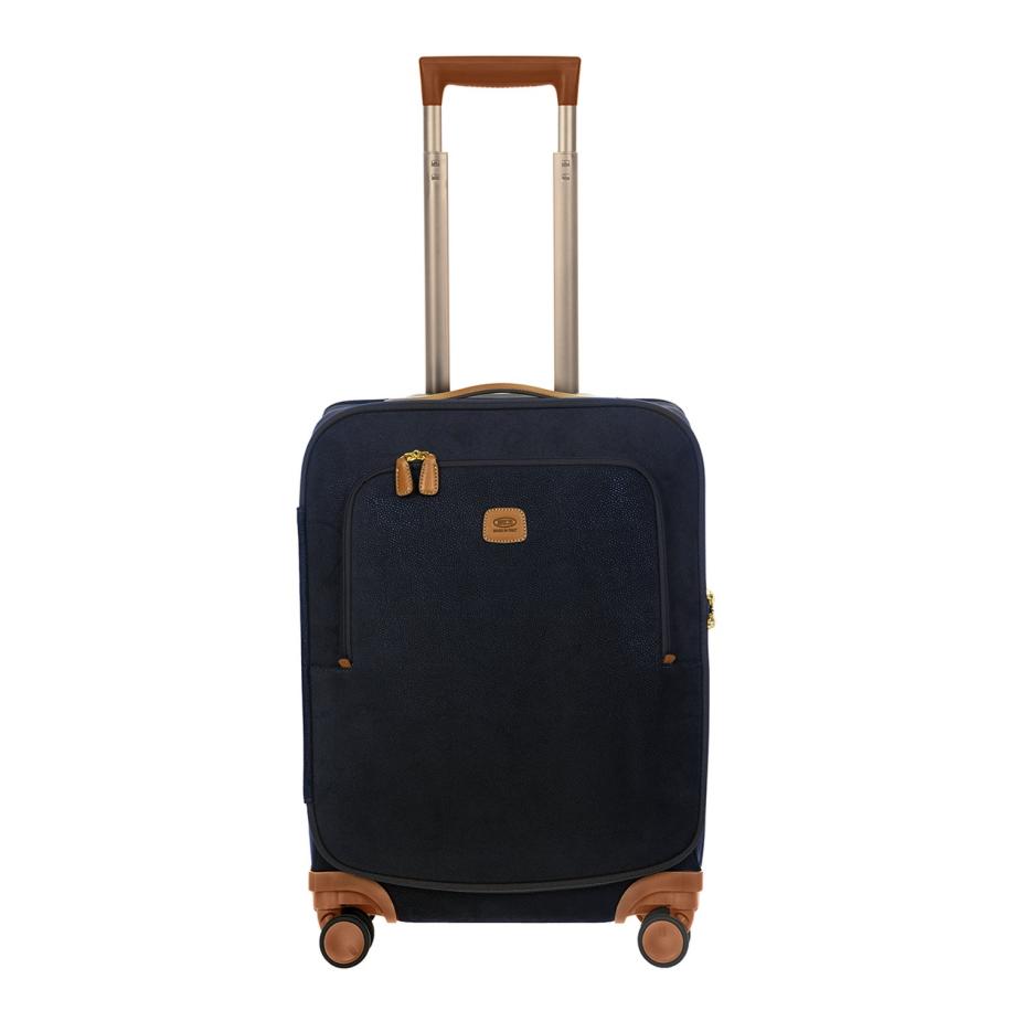 Bric&apos;s Life Trolley 55cm blue Zachte koffer Blauw