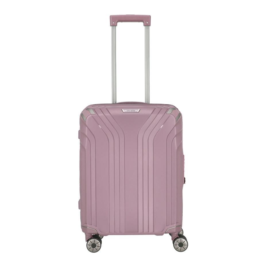 Travelite Elvaa 4 Wiel Trolley S rose Roze