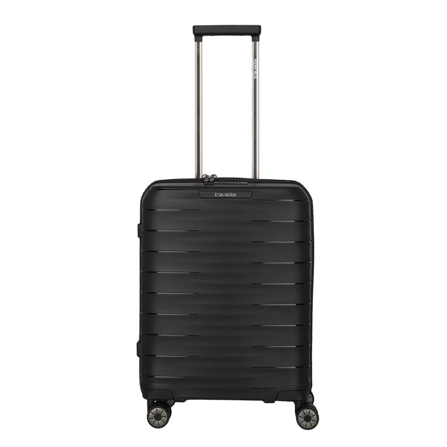 Travelite Mooby 4w Trolley S black Zwart