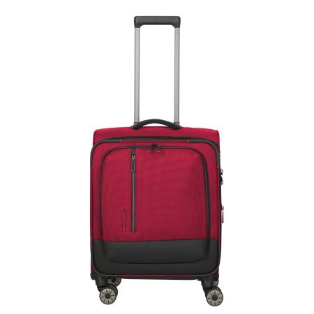 Travelite Crosslite 4 Wheel Cabin Trolley Expandable red