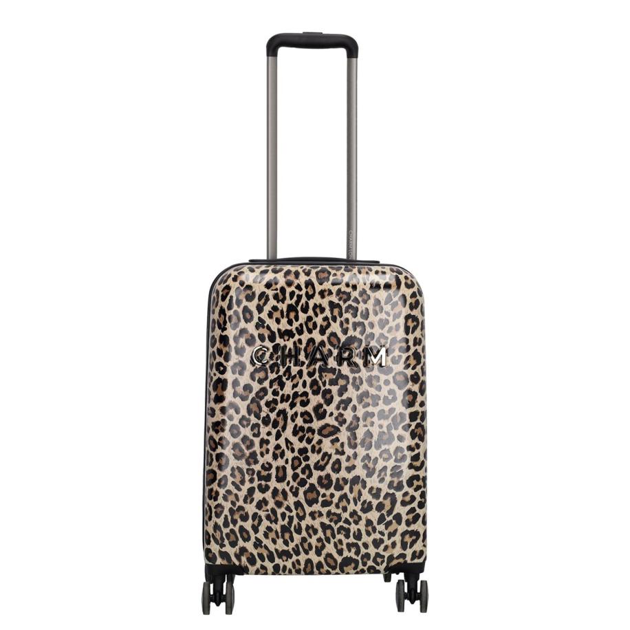 Charm London Capetown Trolley S leopard Multicolor
