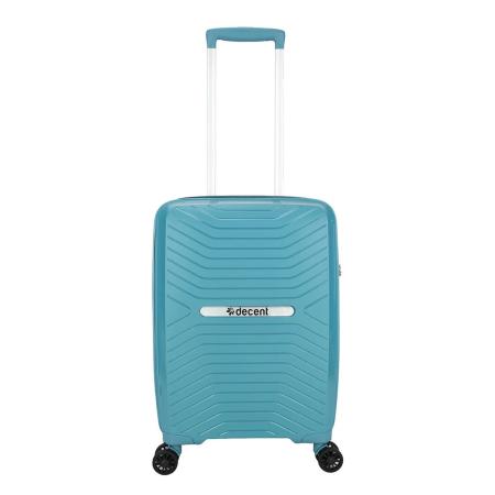 Decent Cross-One Cabin Trolley 55/35 petrol Harde Koffer