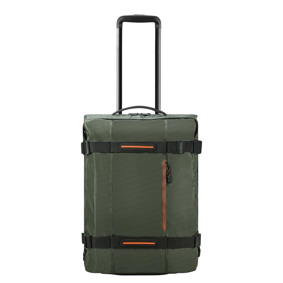 American Tourister Urban Track Reistas/Rugzak met wielen 15.6 Dark Khaki Groen
