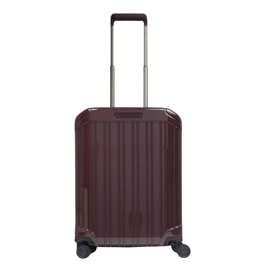 Piquadro PQL 4 Wheel Cabin Trolley bordeaux Rood