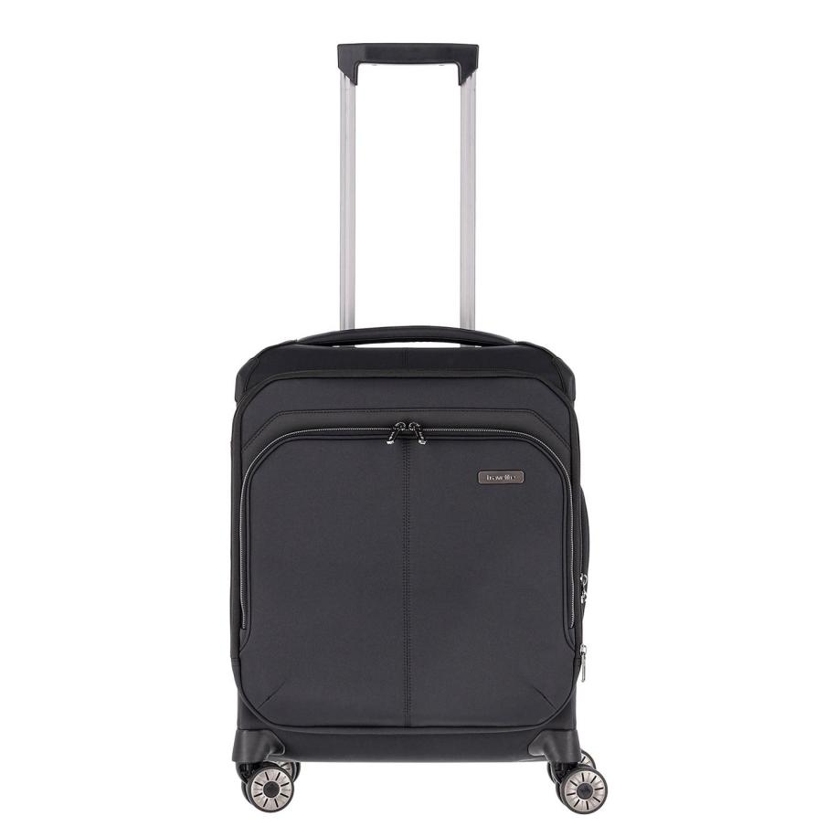 Travelite Priima 4w Trolley S Exp. black Zwart