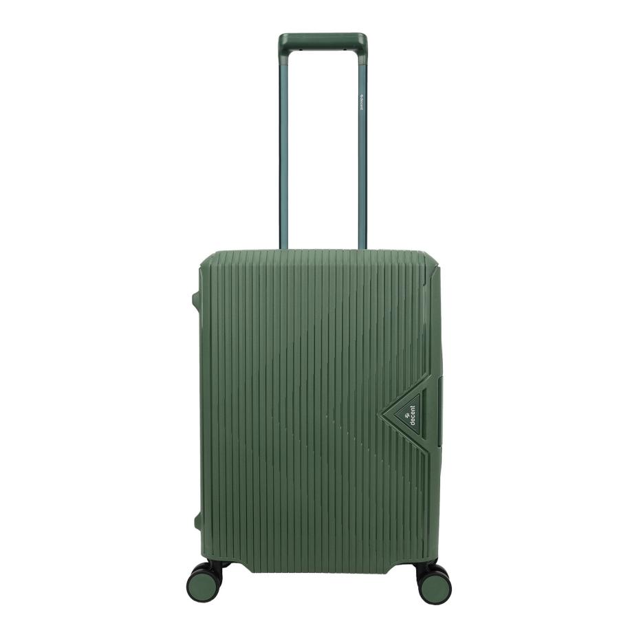 Decent Smart Cabin Trolley 55 olive Groen