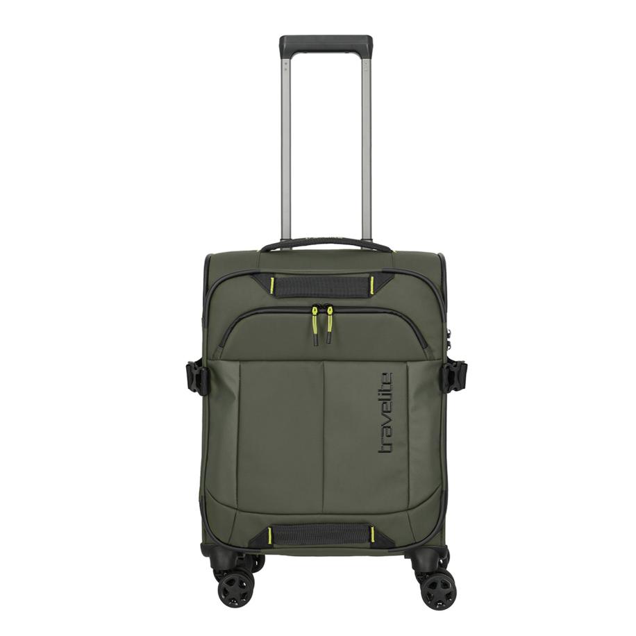 Travelite Briize 4W Trolley S khaki Groen