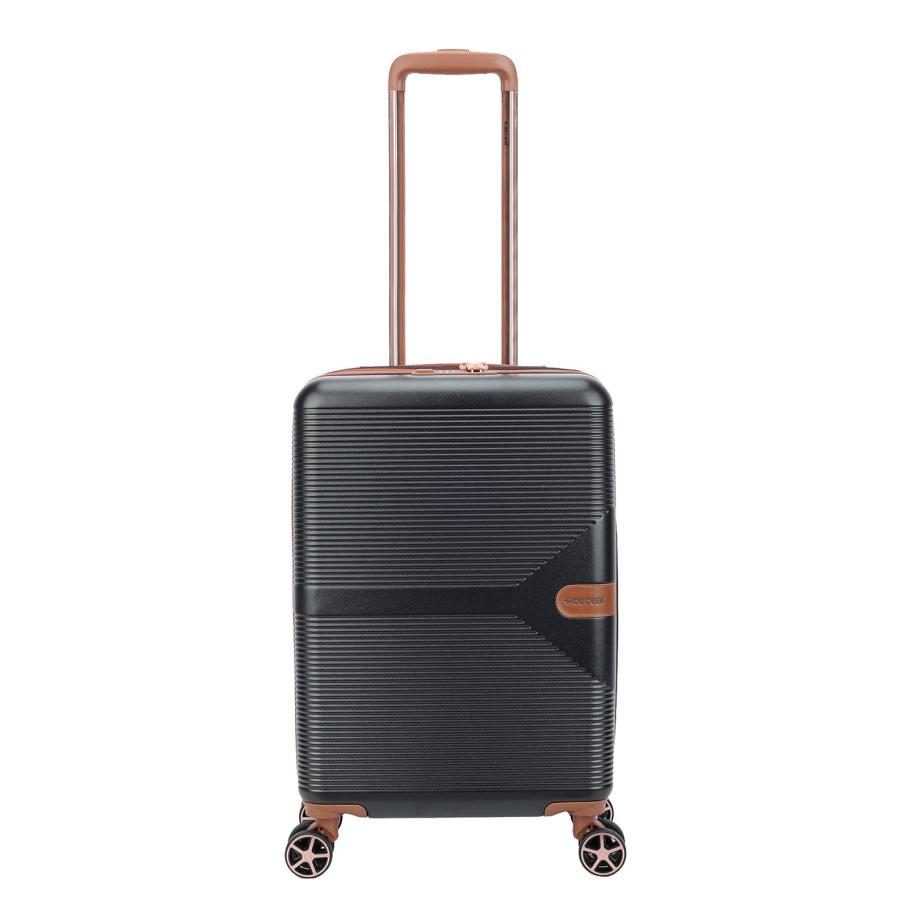 Decent Stella Cabin Trolley 55 black Zwart