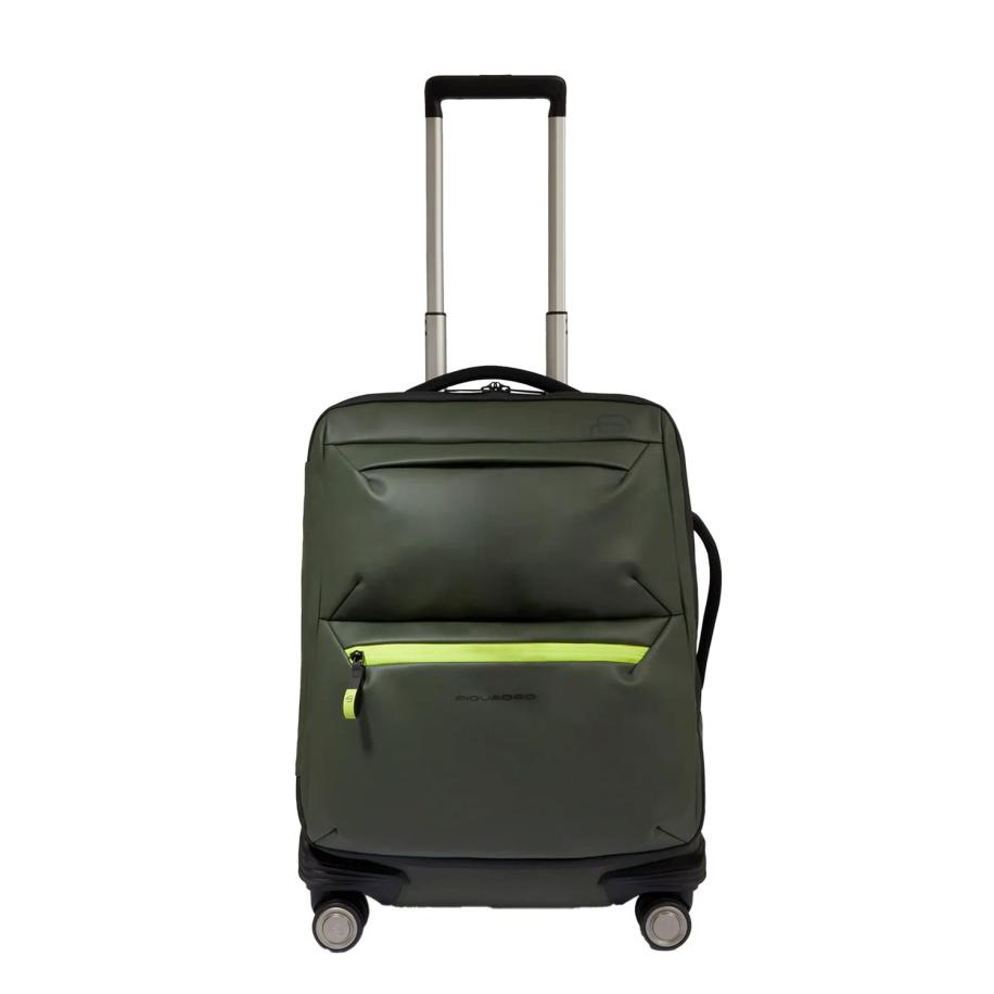 Piquadro C2OW Slim Cabin Spinner 55 verde Groen