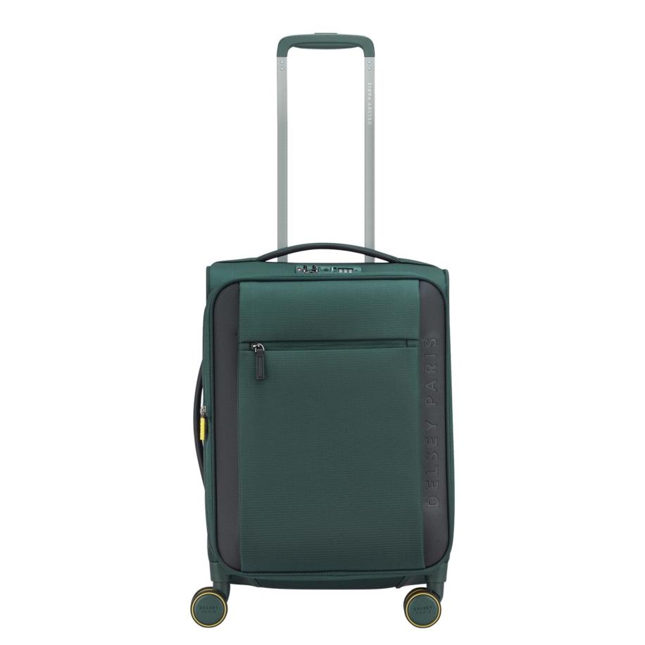 Delsey Montmartre 3 Cabin Trolley 55 Expandable pine Groen