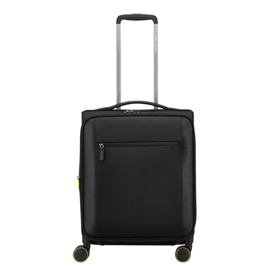 Delsey Montmartre 3 Cabin Trolley 55/40 Expandable black Zwart