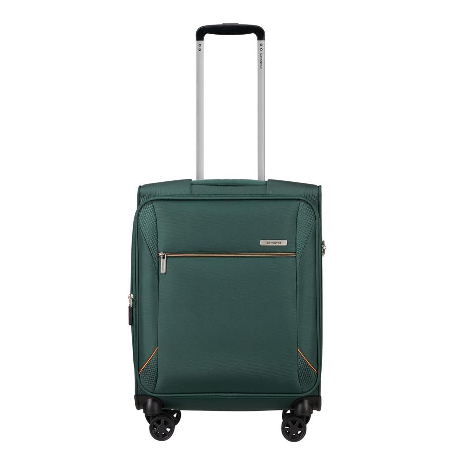 Samsonite Base Breeze Spinner 55/20 Expandable dark green Groen