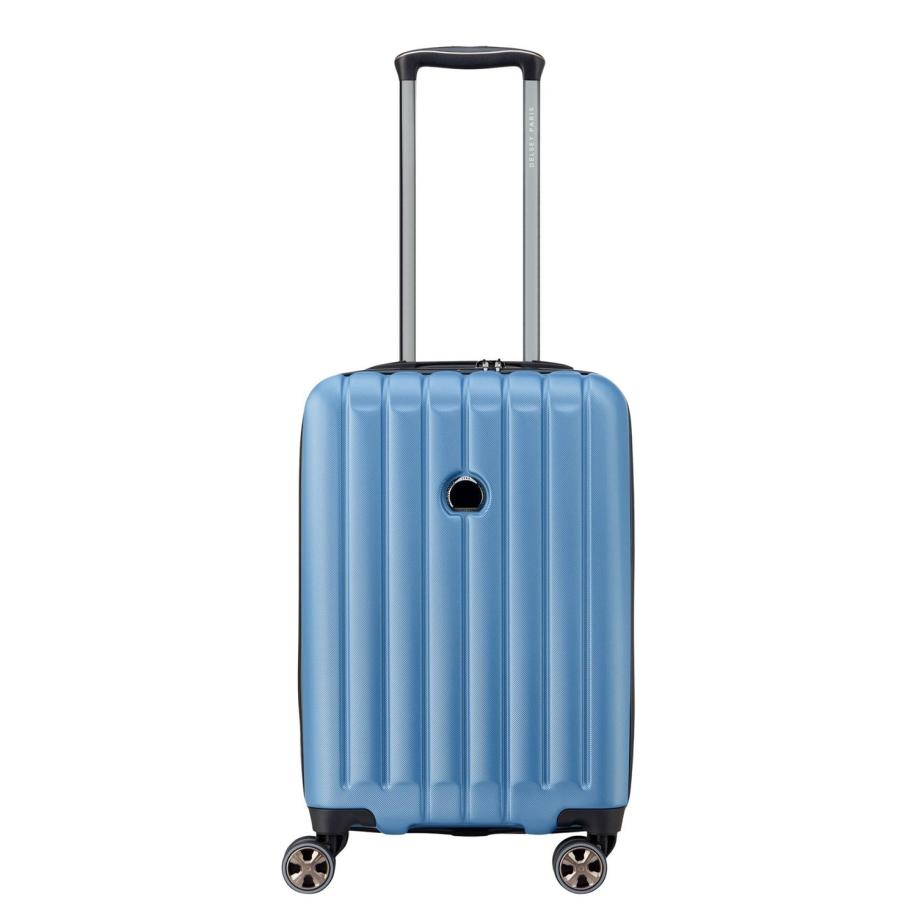 Delsey Longitude Cabin Trolley 55 Expandable blue Blauw